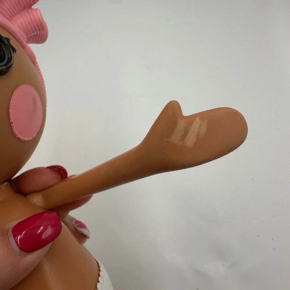 Lalaloopsy Blossom‎ Flowerpot Full Size Nude Doll 12 Inch Pink Hair 2009 Y2K